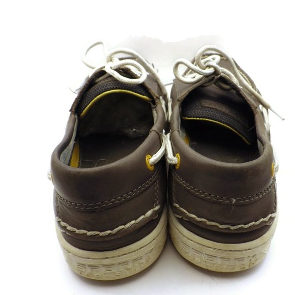 Sperry Topsiders/ Medium Gray Leather/ Men's Size 9 - Picture 3 of 7